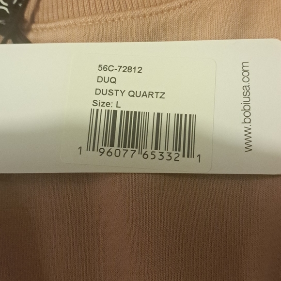 Womens NEW BOBI LA Pleated Shoulder Top L - Picture 9 of 10